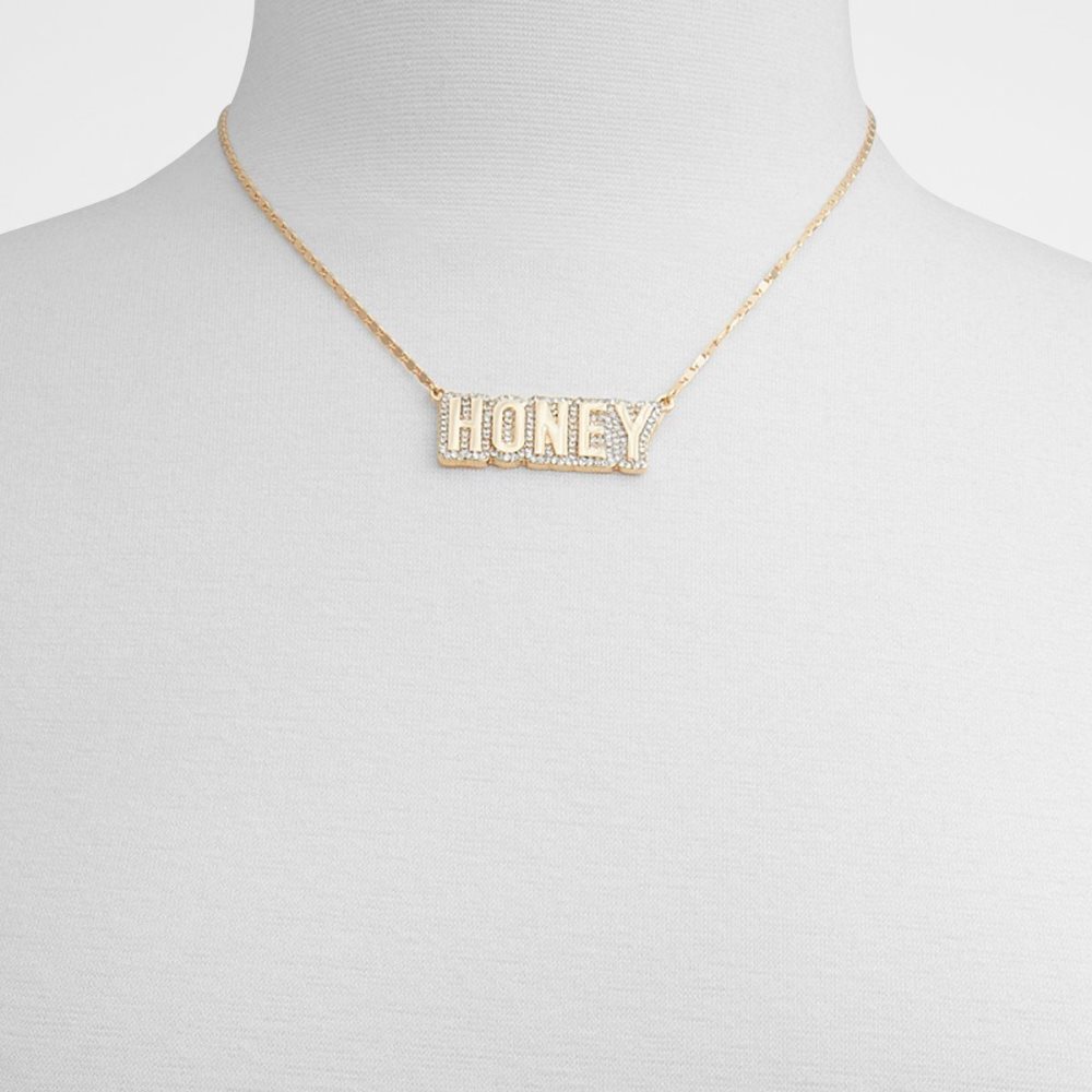 Dámské Náhrdelníky Aldo Honeyy Necklace Zlaté | 96302FQVL